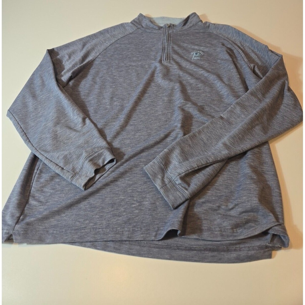 Peter Millar Men's Dri-Release Natural Touch Stretch Terry Quarter-Zip XL 1898